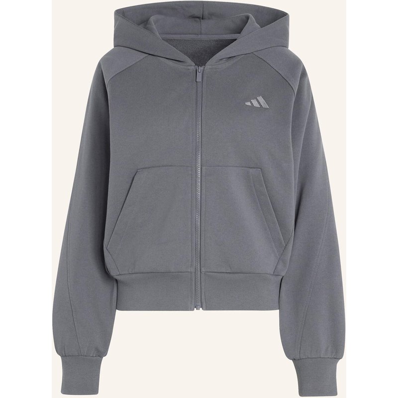 Adidas Adidas Kit Kapuzenjacke, Kleines Logo grau