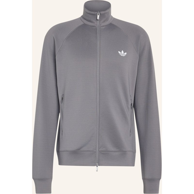 Adidas Originals Trefoil Essentials Spacer Track Top grau