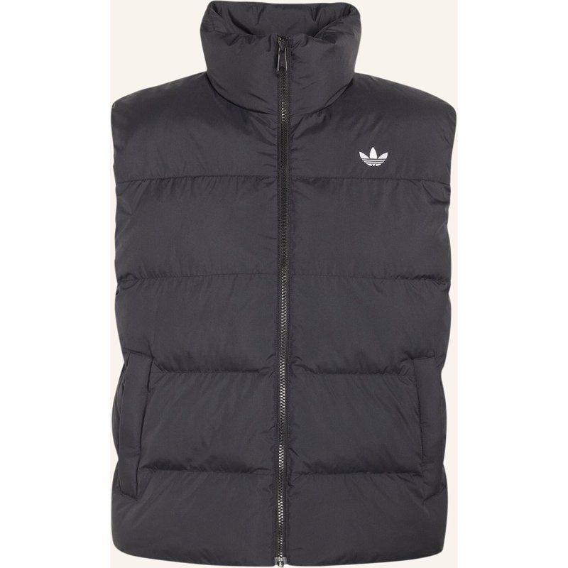 Adidas Originals Regenweste, Stehkragen schwarz