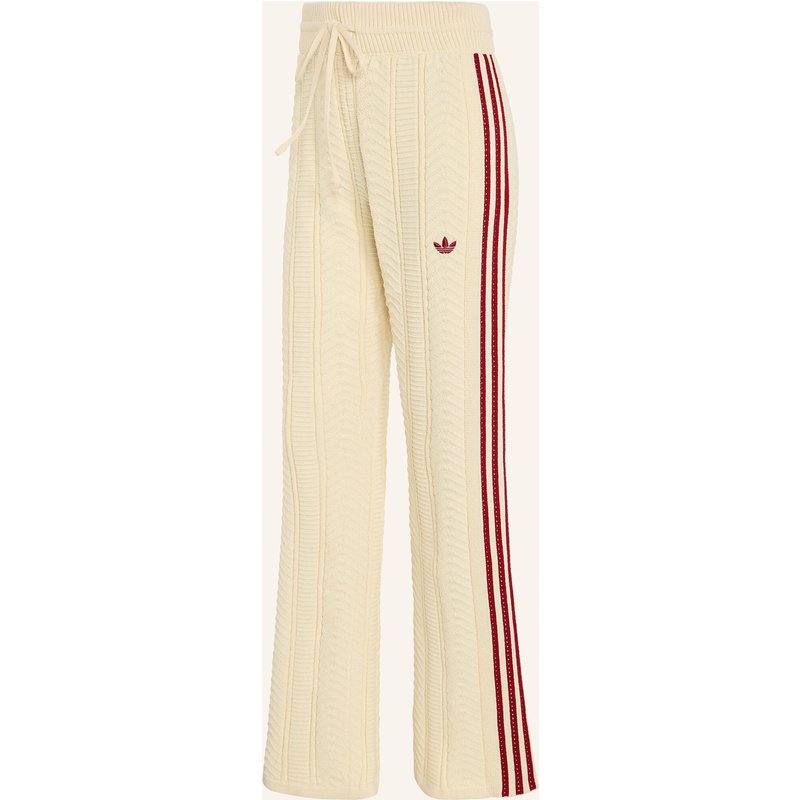 Adidas Originals Strickhose Sst Wide Leg Mit Galonstreifen gelb