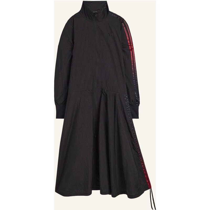 Y-3 Y-3 Trainingskleid, Nylon, 3-Streifen, Farbverlauf schwarz