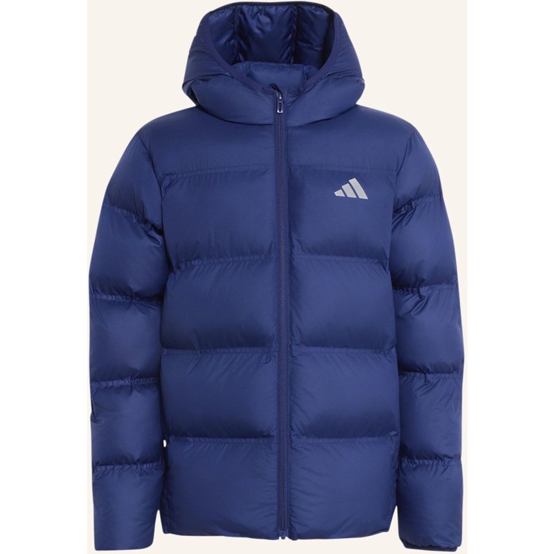 Adidas Jacke, Kunstdaunen blau