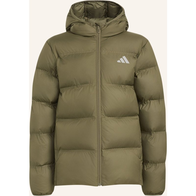 Adidas Jacke, Kunstdaunen gruen