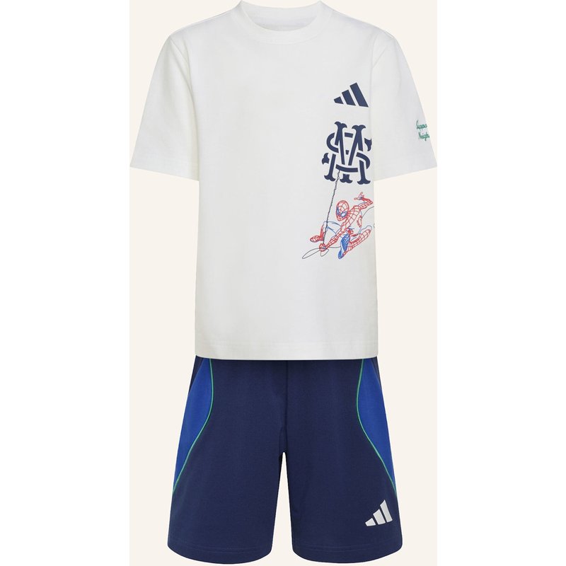 Adidas Adidas Marvel Spider-Man Set, T-Shirt Und Shorts weiss