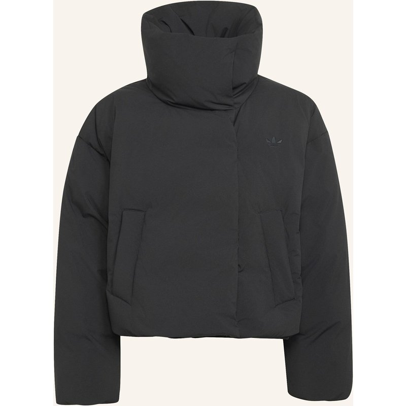 Adidas Originals Puffer Jacke, Oversize-Passform schwarz