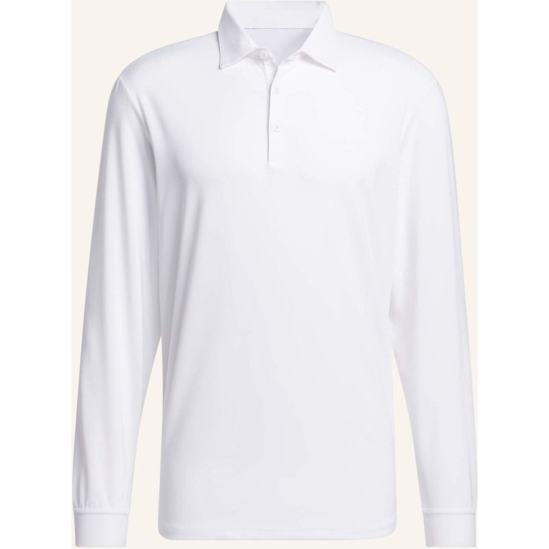 Adidas Langärmeliges Poloshirt weiss