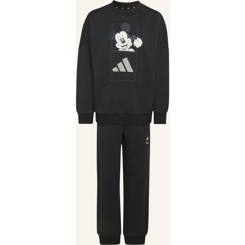 Adidas Adidas Micky Maus Jogginganzug schwarz