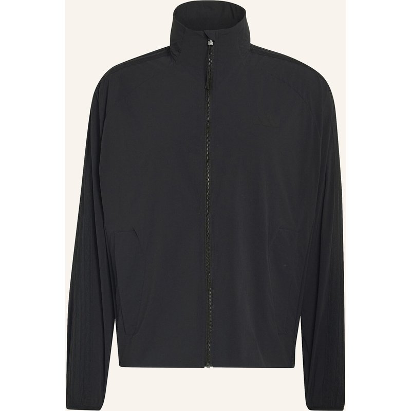 Adidas City Tech 3-Streifen Trainingsjacke schwarz