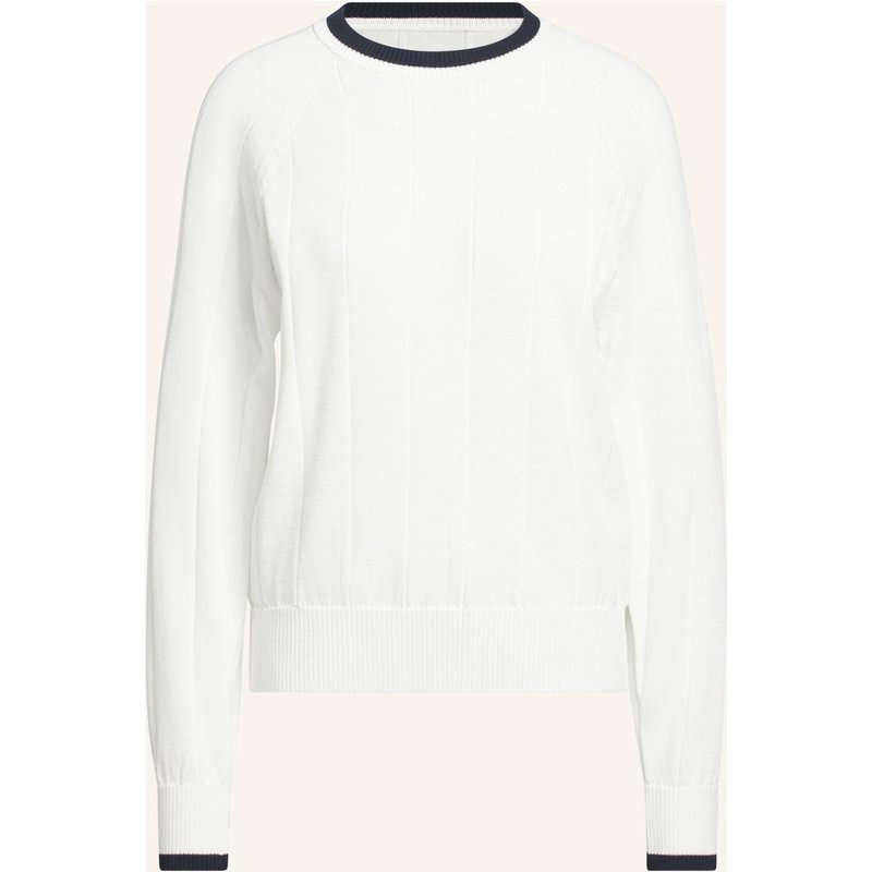 Adidas ultimate365+ Strickpullover Mit Rundhalsausschnitt weiss