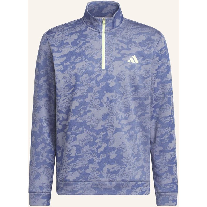 Adidas ultimate365 Sweatshirt Mit Reissverschluss Bis Zur Brust, Strapazierfähig Und Wasserabweisend blau