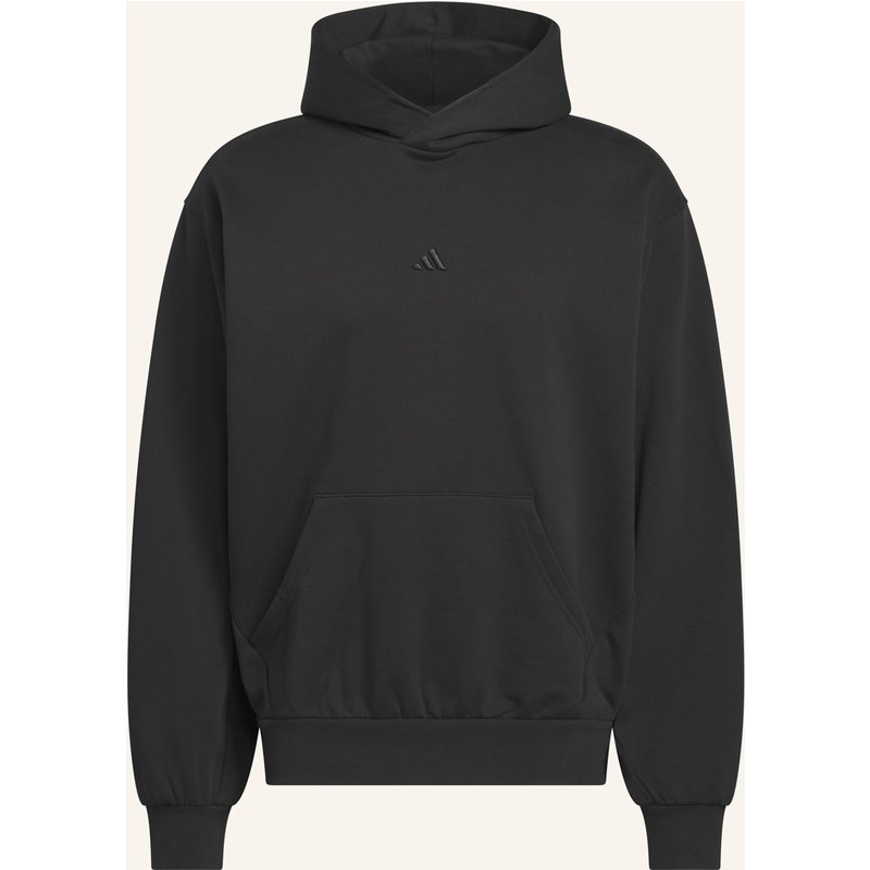 Adidas Adidas Basketball Fleece Hoodie schwarz