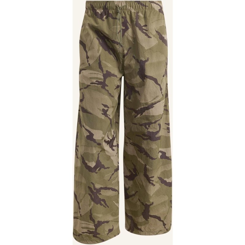 Adidas Seasonal Essentials Parachute-Hose, Gewebt, Camo weiss