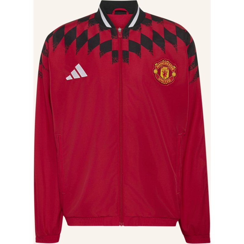 Adidas Manchester United Stadium Trainingsjacke rot