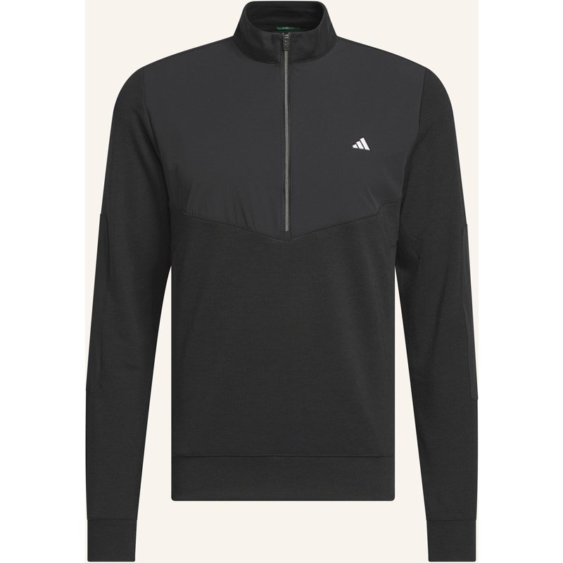 Adidas ultimate365+ Course Control Hybrid Quarter-Zip Sweatshirt schwarz