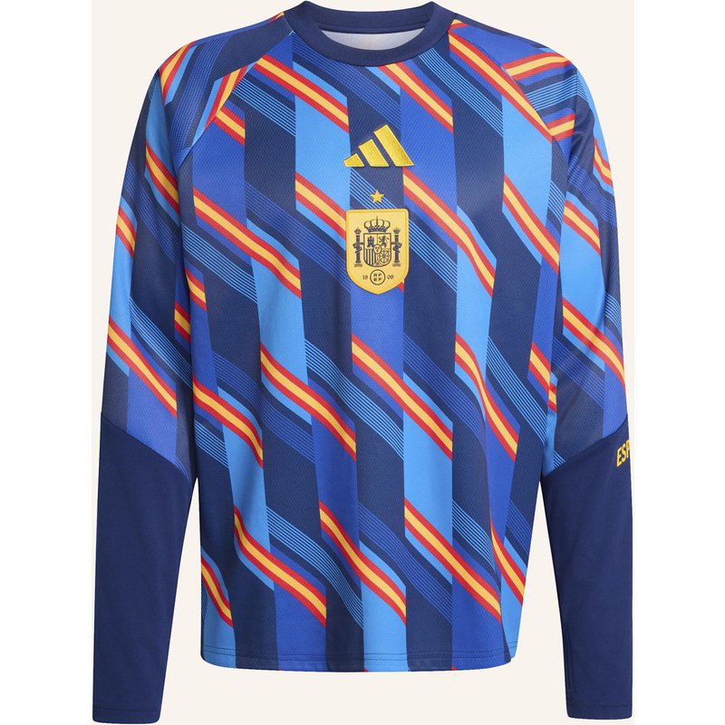 Adidas Spanien 26 Pre-Match Heimsweatshirt blau