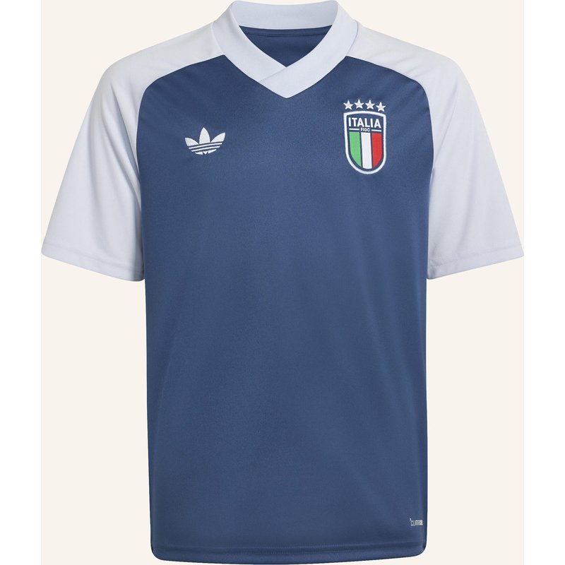 Adidas Italien 26 Kids Pre-Match Auswärtstrikot blau
