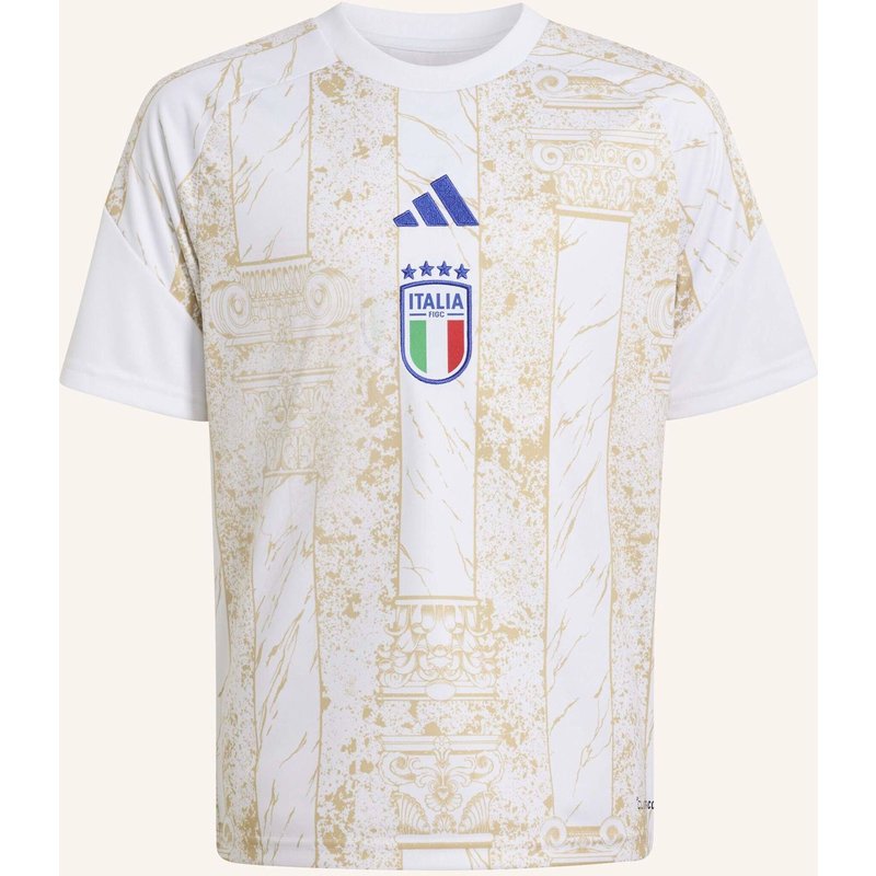 Adidas Italien 26 Kids Pre-Match Heimtrikot weiss