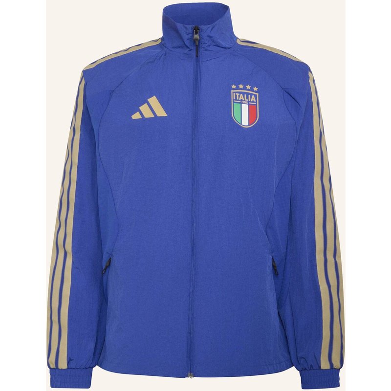 Adidas Italien Anthem Heimjacke blau