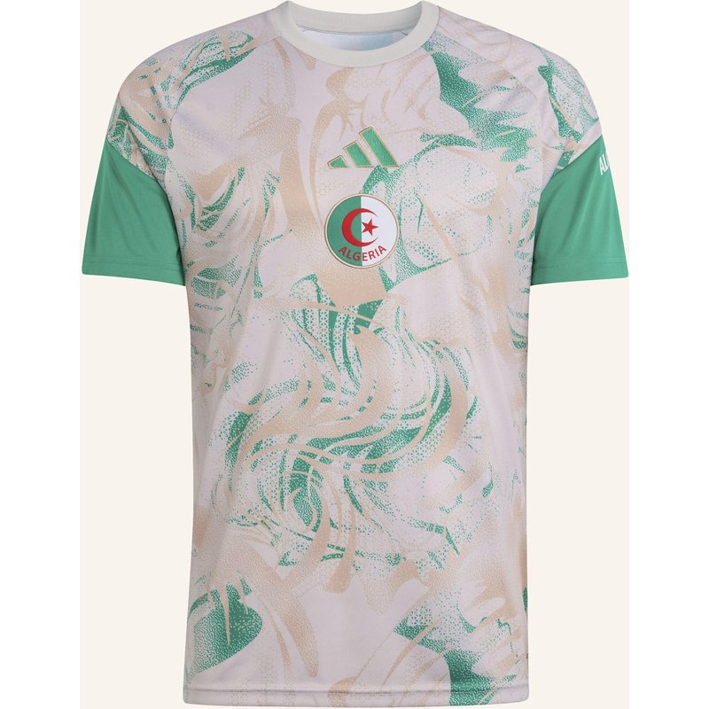 Adidas Algerien 26 Pre-Match Auswärtstrikot beige