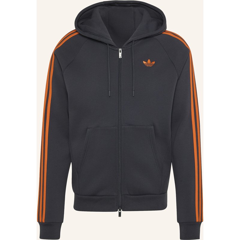 Adidas Originals Adicolor Over The Hood Stripes Kapuzenjacke grau