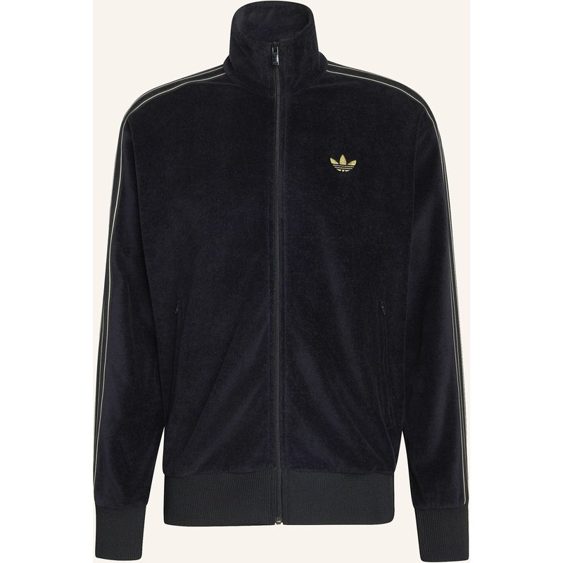 Adidas Originals Firebird Velours Trainingsjacke schwarz