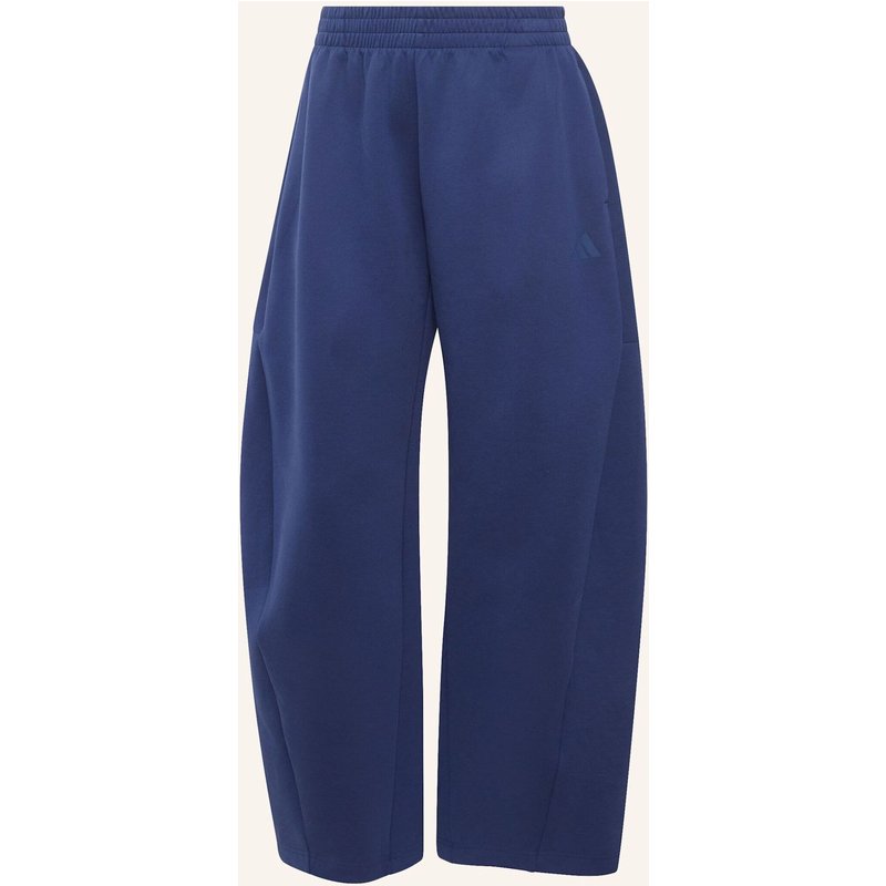 Adidas Soft Lux Winter Strickhose, Barrel-Bein blau