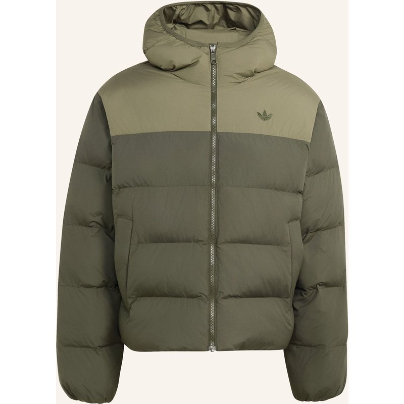 Adidas Originals Regenjacke, Kapuze gruen