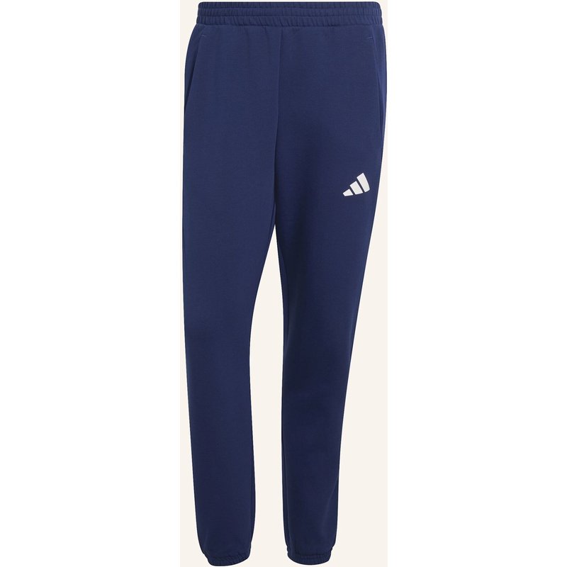 Adidas Stadium Hose, Kleines Logo blau