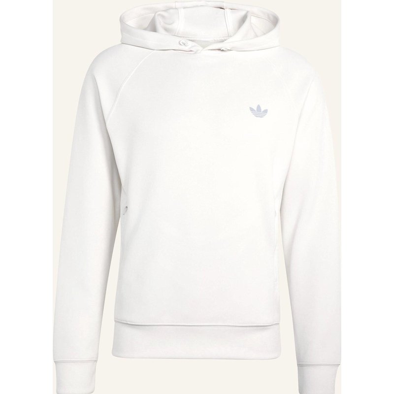 Adidas Originals Trefoil Essentials Spacer Hoodie weiss