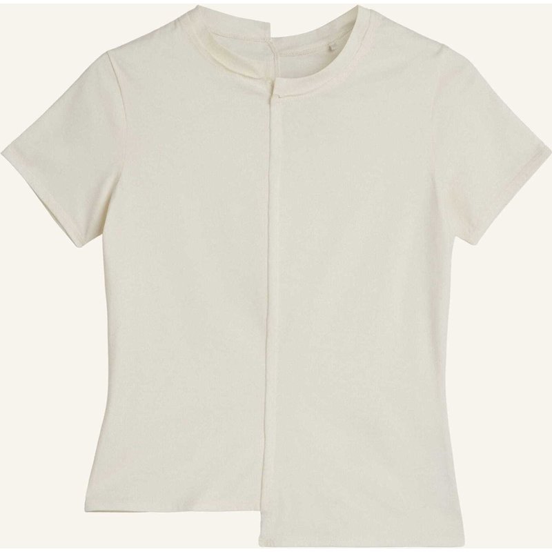 Y-3 Y-3 Fitted T-Shirt weiss