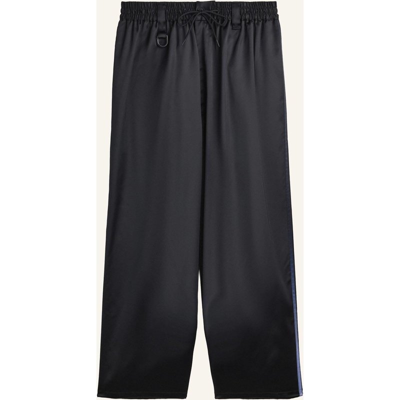 Y-3 Y-3 3-Streifen Trainingshose, Satin, Farbverlauf schwarz