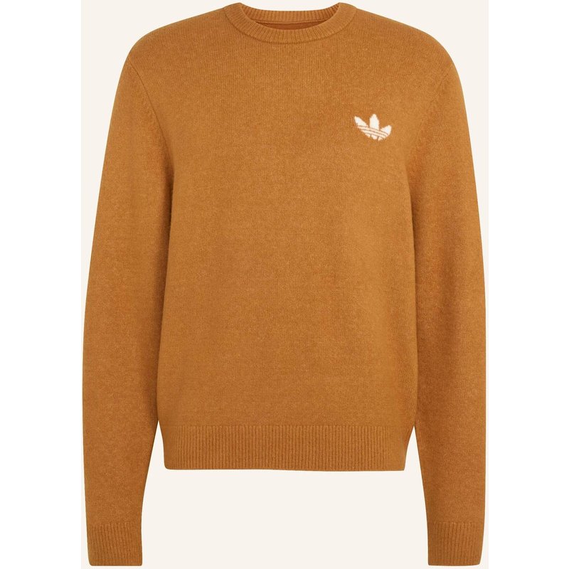 Adidas Originals Trefoil Essentials Strickpullover braun