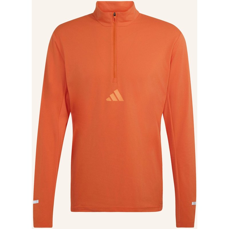 Adidas Terrex Terrex Xperior Langarmshirt, Reissverschluss Bis Zur Brust orange