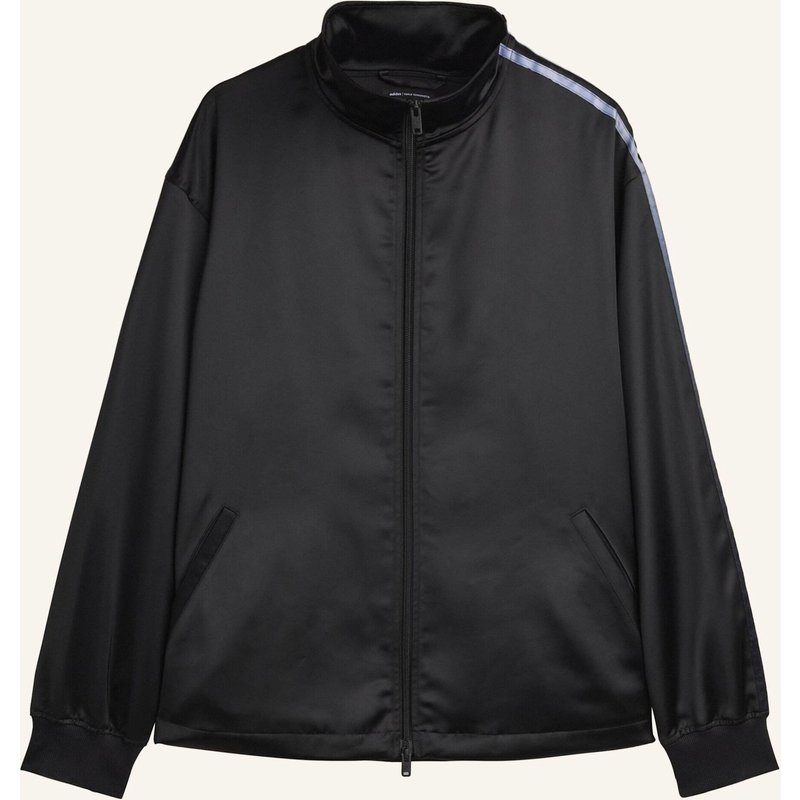 Y-3 Y-3 Satin Gradient 3-Streifen Trainingsjacke schwarz