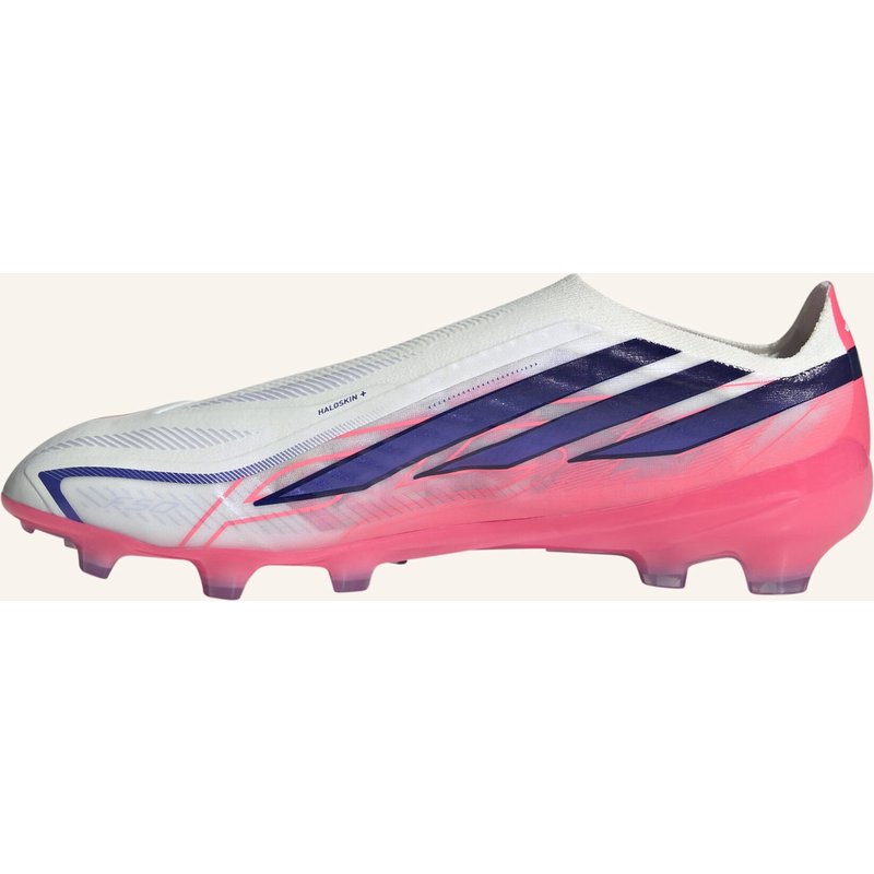 Adidas f50 Hyperfast Pro Fussballschuh, Feste Böden, Schnürlos weiss