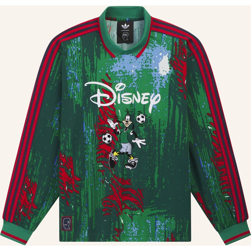 Adidas Originals Brain Dead Disney Jersey, Langärmelig rot