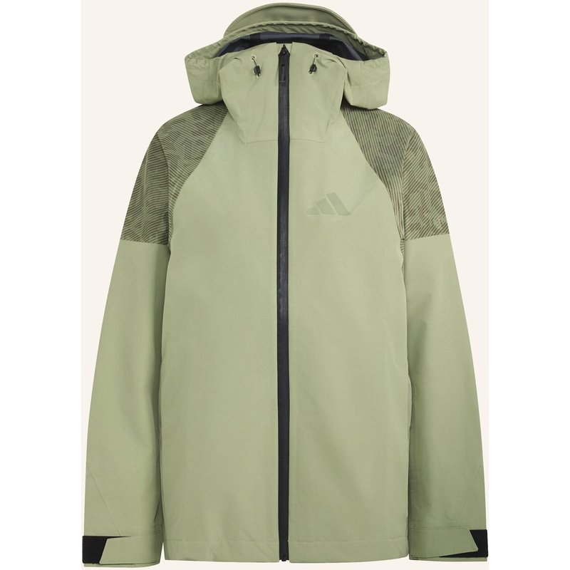 Adidas Terrex Terrex Xperior Hybrid Jacke, Primeknit, Climaproof+ gruen
