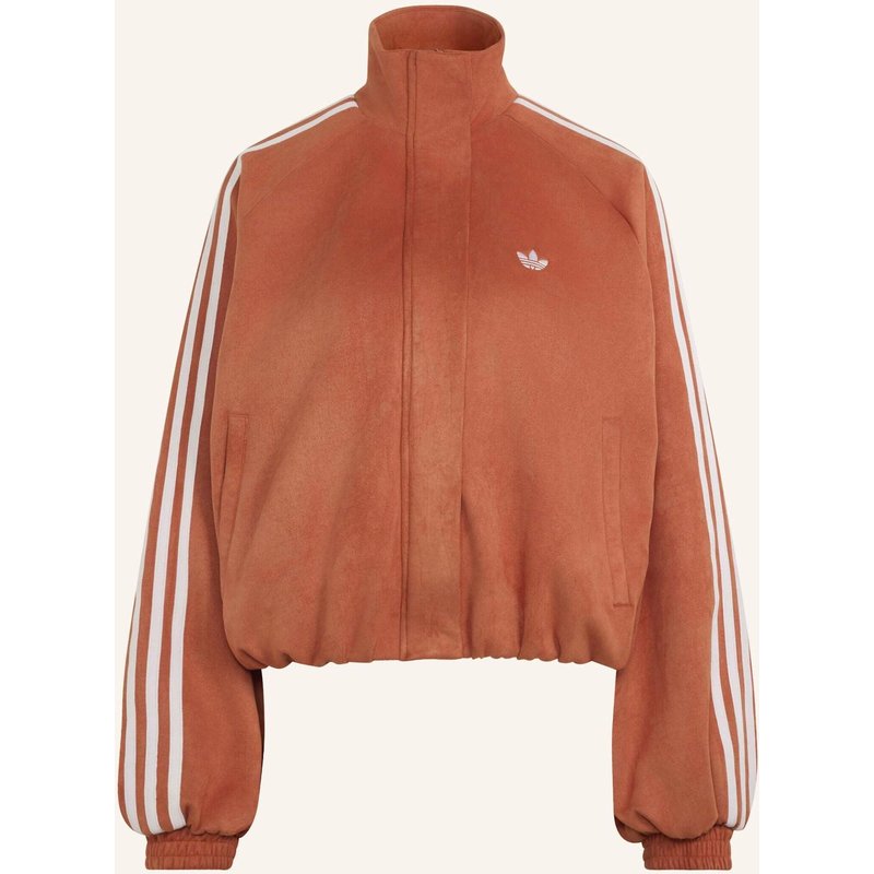 Adidas Originals Adilenium Season 6 Track Top, Kunstwildleder rot