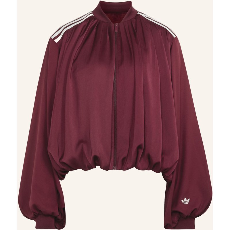 Adidas Originals Originals Jacke, Satin, Plissiert rot