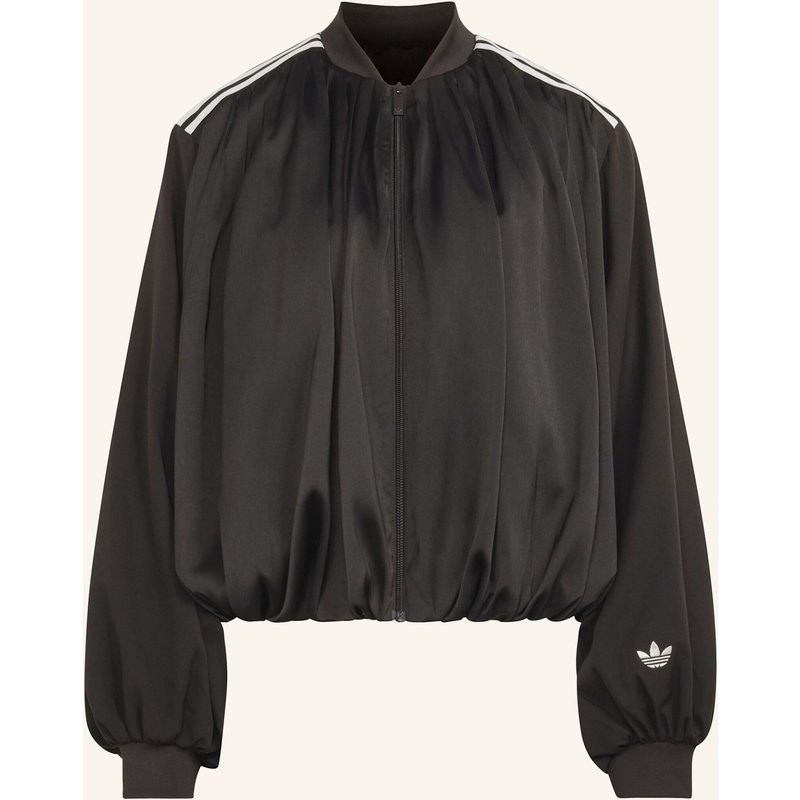 Adidas Originals Originals Jacke, Satin, Plissiert braun
