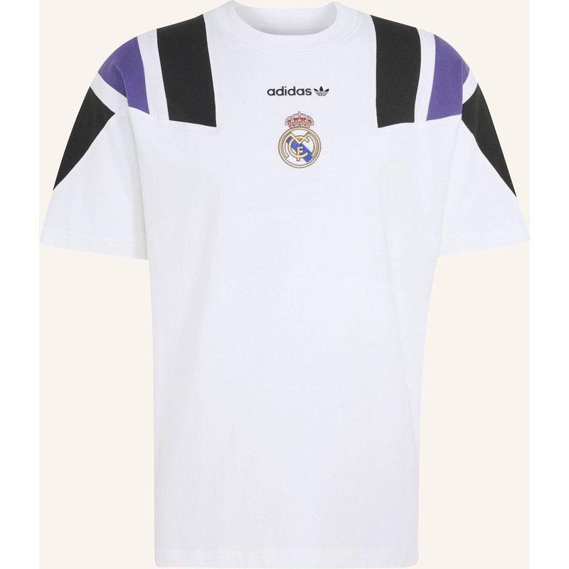 Adidas Real Madrid Eqt T-Shirt weiss