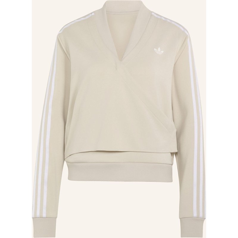 Adidas Originals Adiluna Season 2 Superstar Originals Jacke, Wickeldesign beige