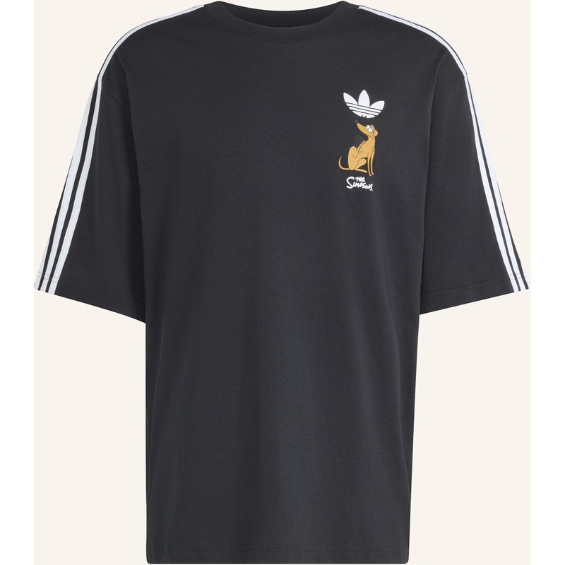 Adidas Originals Adidas Disney Little Santas Helper Grafik T-Shirt, Oversize-Passform schwarz
