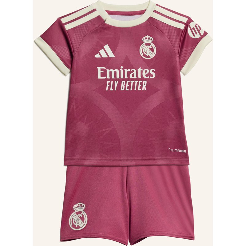 Adidas Real Madrid 26/27 Mini-Ausweichausrüstung pink