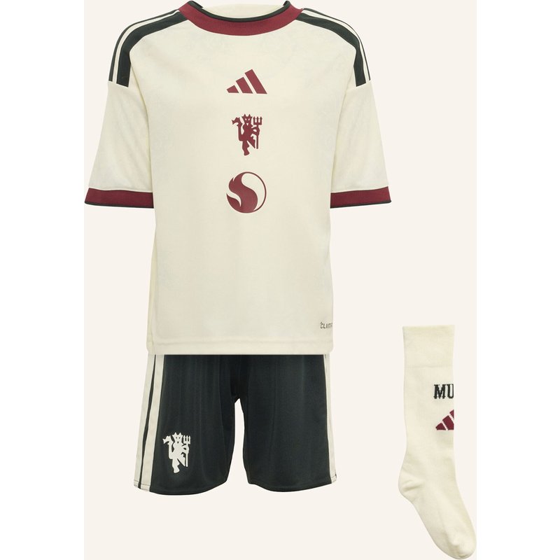 Adidas Manchester United 26/27 Kids Ausweichausrüstung beige