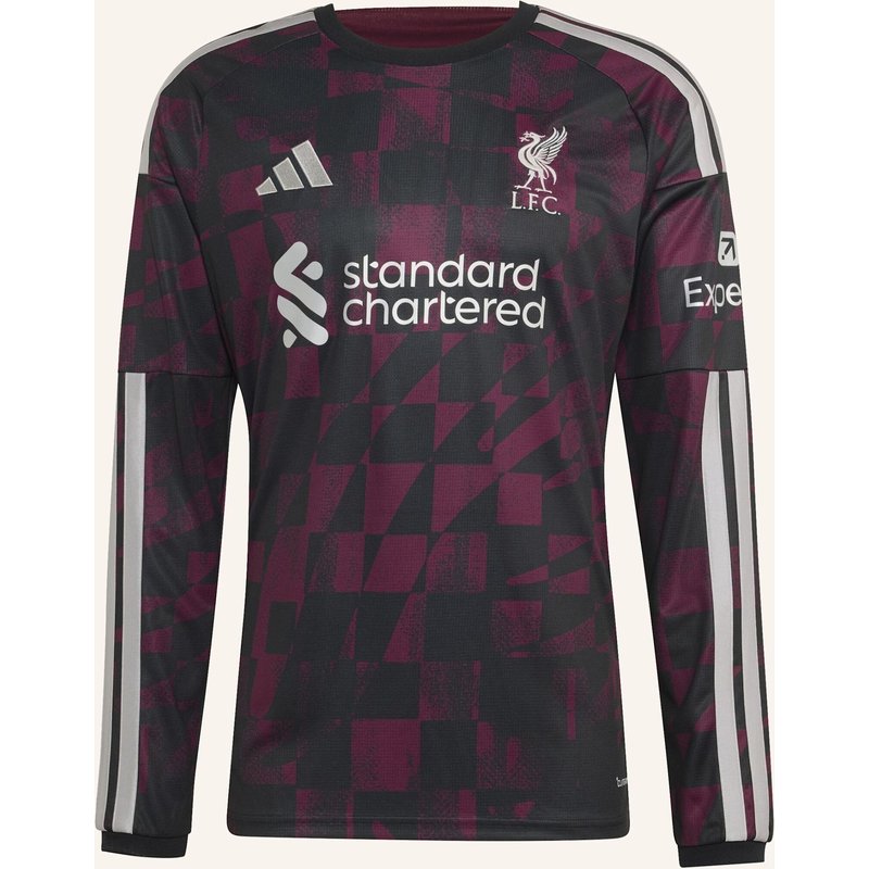 Adidas Liverpool Fc 26/27 Ausweichtrikot, Langärmelig schwarz