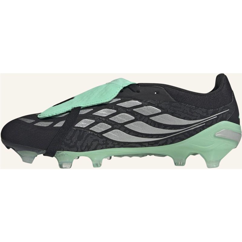 Adidas Predator Pro Fussballschuh, Feste Böden, Umschlagbare Zunge schwarz