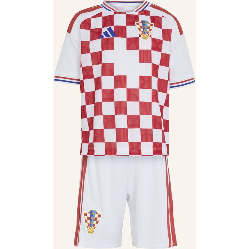 Adidas Kroatien 26 Kids Heimausrüstung weiss