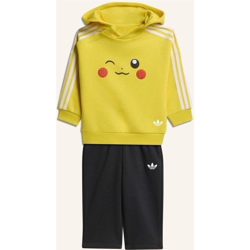 Adidas Originals Adidas Pokemon Hoodie-Set, Lockerer Schnitt gelb