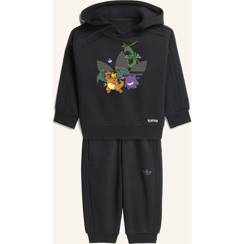 Adidas Originals Adidas Pokemon Hoodie-Set, Lockerer Schnitt schwarz
